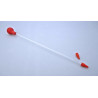 Pipette de nourrissage 35cm rouge ou bleu