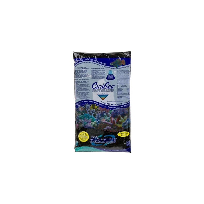 CARIBSEA SABLE VIVANT ARAGA. HAWAIIAN NOIR 0.25-3.5 mm 9kg