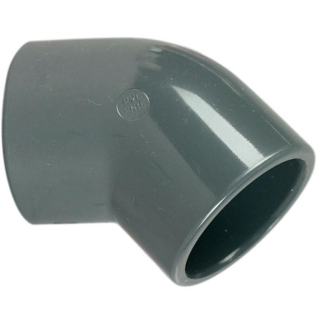 Coude 45° PVC 16 / 20 / 25 / 32 / 40 / 50