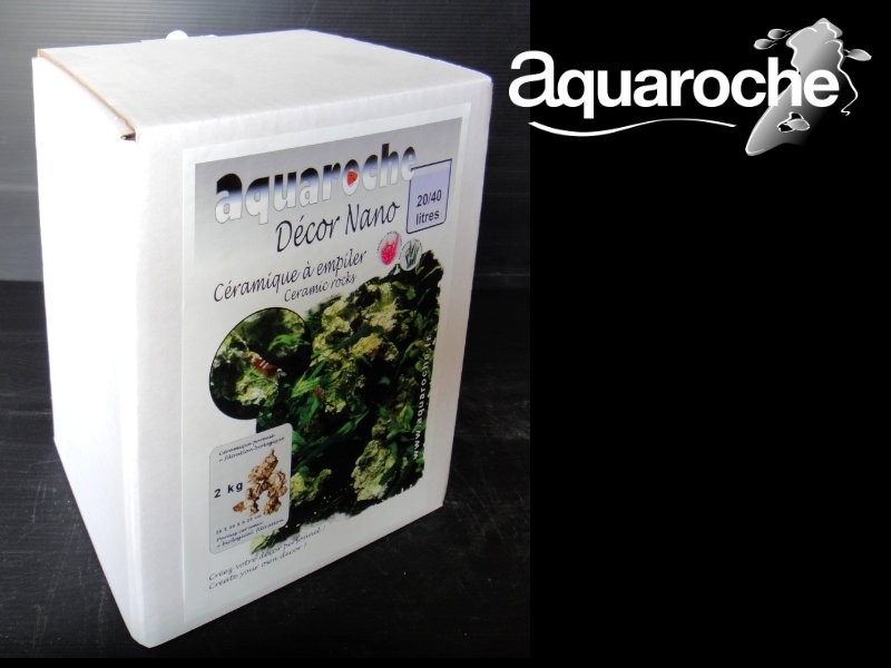 Céramique à Empiler 2kg – Décor Aquaroche | Créati'Récif