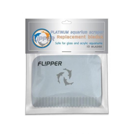 FLIPPER 10 cartes de rechange pour Platinum Scraper