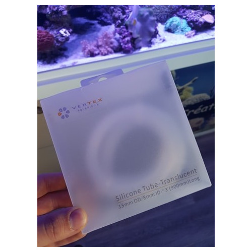 VERTEX Tube Silicone 13 mm / 8 mm 90cm Long | Créati'Récif