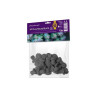 AQUAFOREST Plug mini rock noir 24 pcs