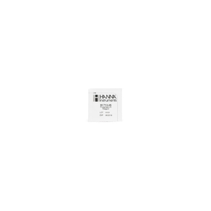 Réactif HI713 Phosphates Hanna Instruments (25 tests)