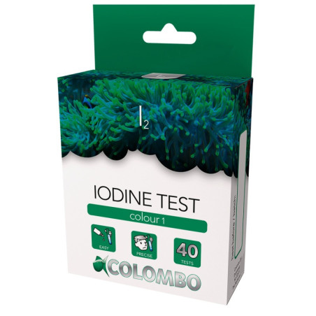 COLOMBO test iodine (iode) 40 tests