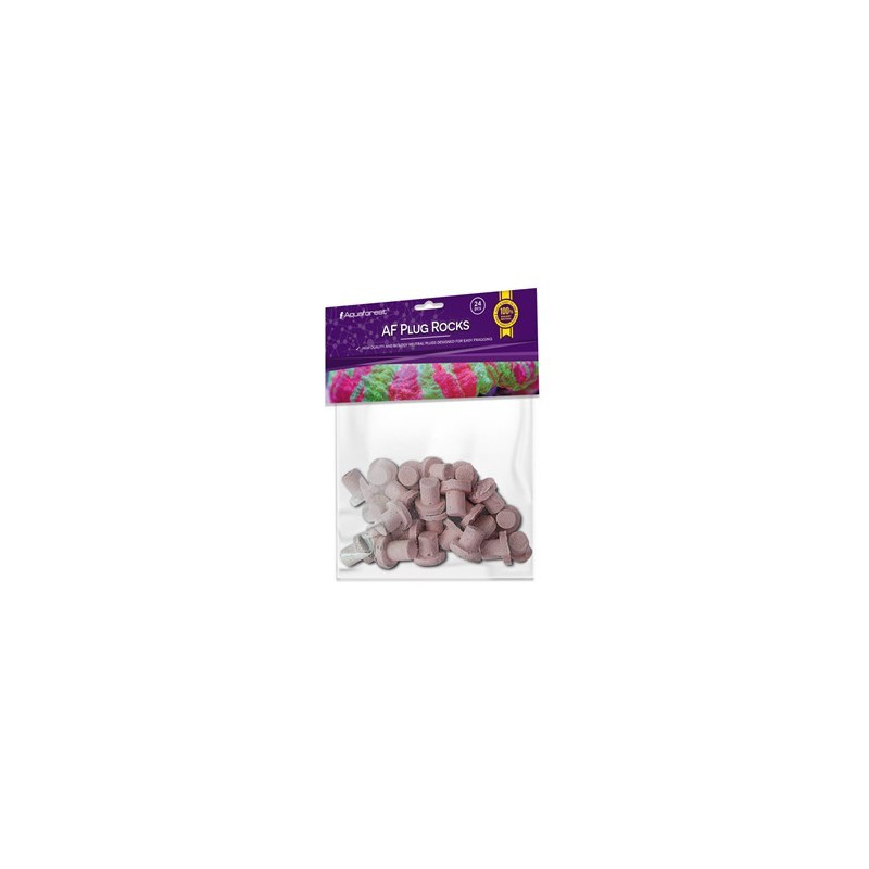 AQUAFOREST Plug mini violet noir 24 pcs