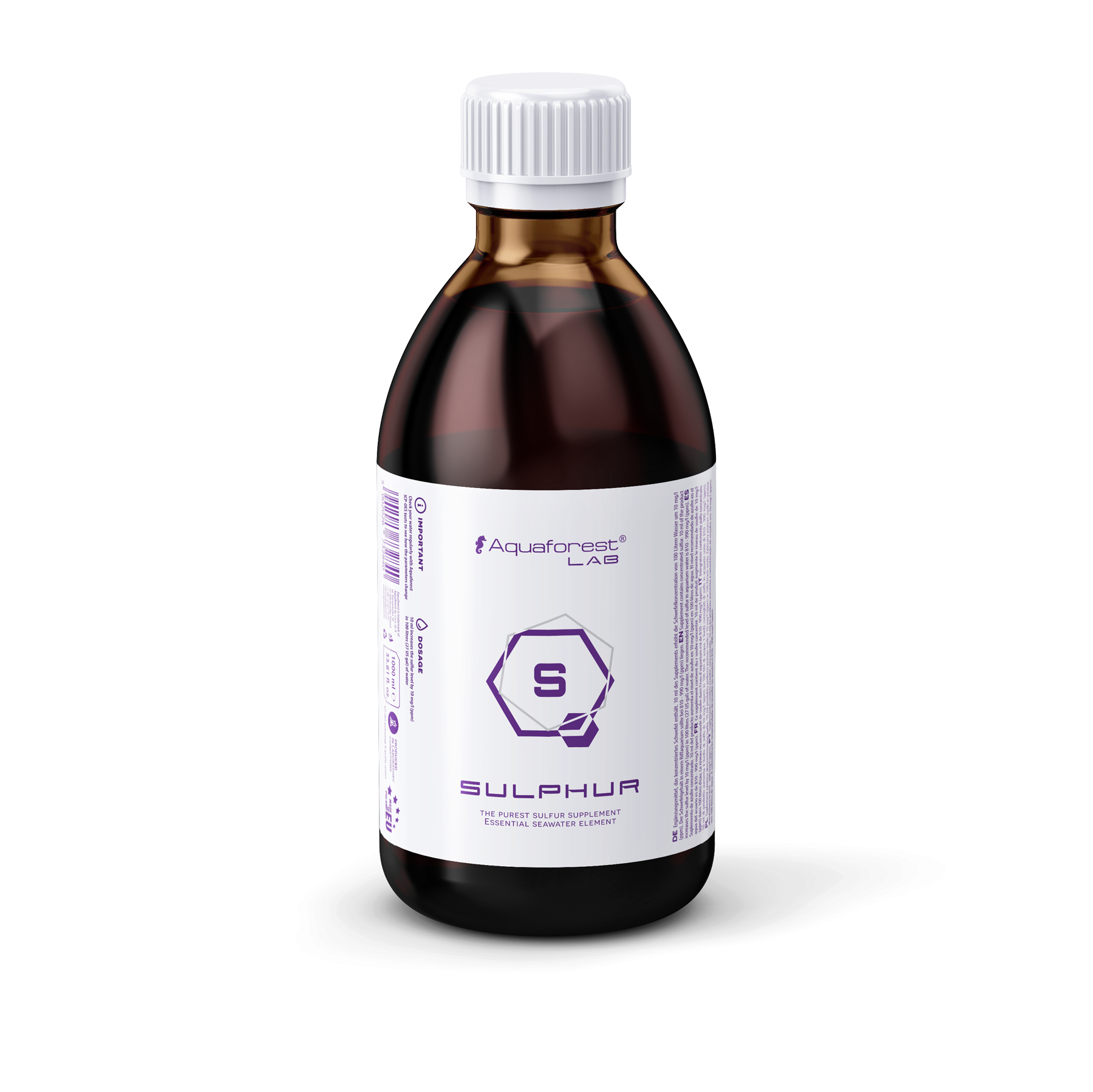 AQUAFOREST Sulphur 1000ml – Oligo-éléments | Créati'Récif