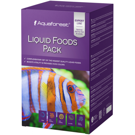 AQUAFOREST Liquid Foods Pack 4 x 250ml