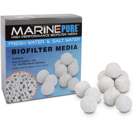 Marine pure biofilter média