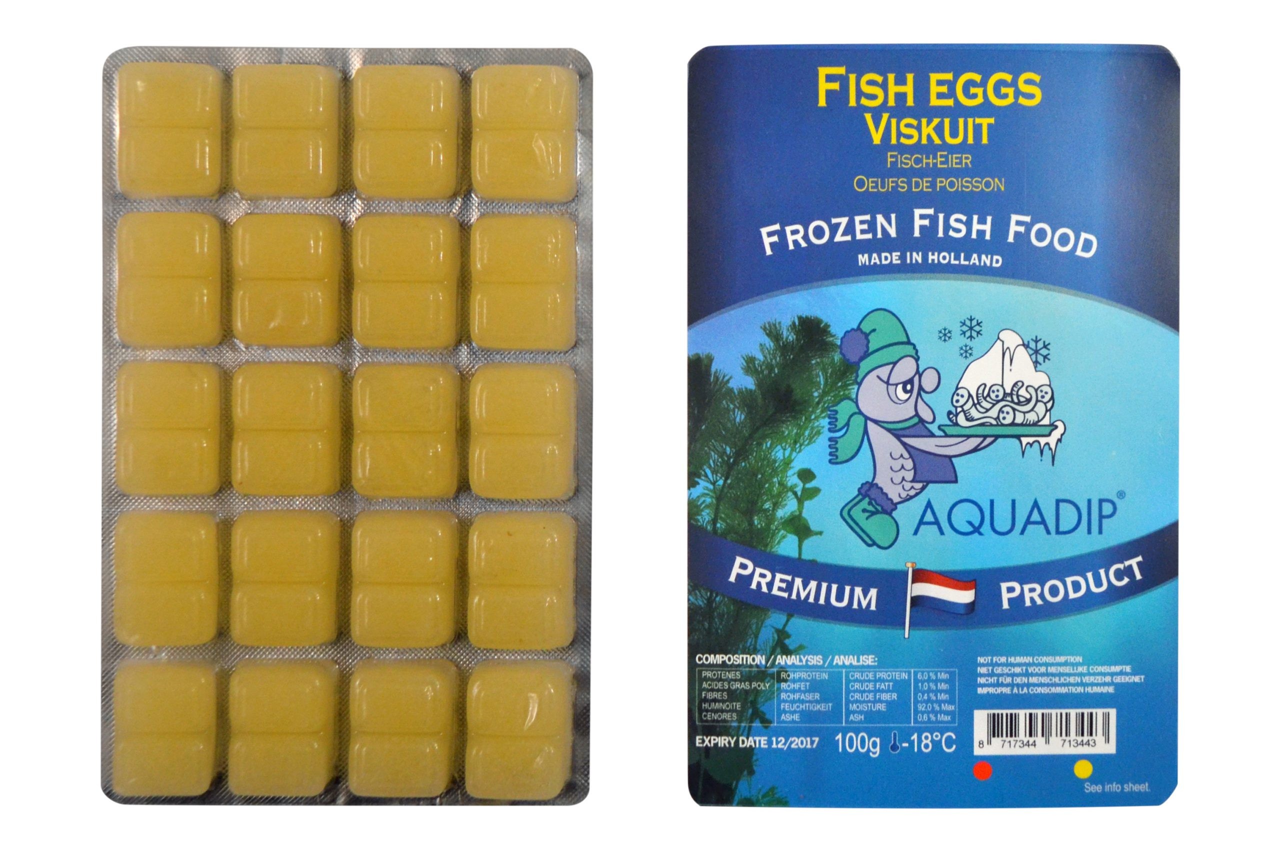 AQUADIP Œufs de poisson 100g – Nourriture poissons | Créati'Récif