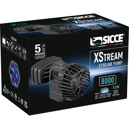 SICCE XStream 8000 l/h - 12 W