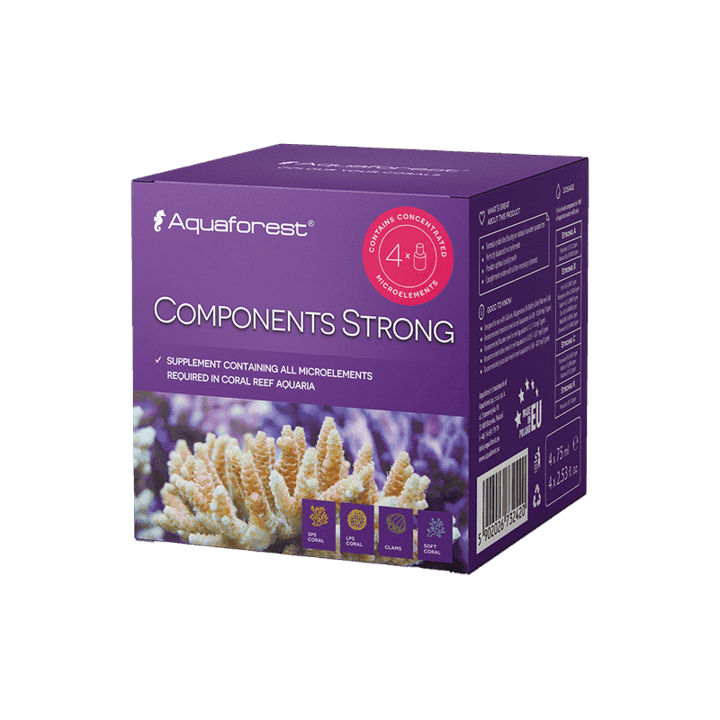 AQUAFOREST COMPONENTS STRONG 4 x 75 ml