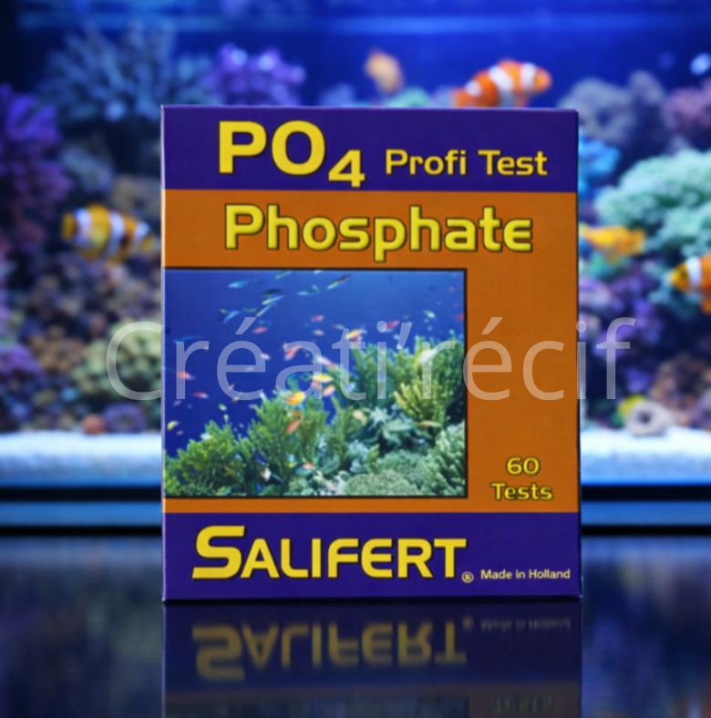 Salifert test Phosphate PO4 – Test eau de mer | Créati'Récif