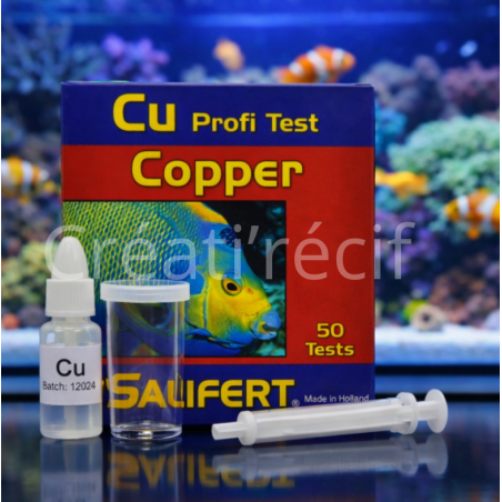 Salifert test Cuivre