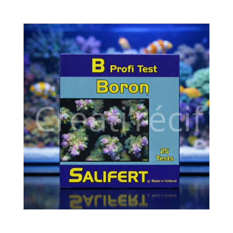 Salifert test Boron