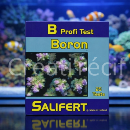 Salifert test Boron
