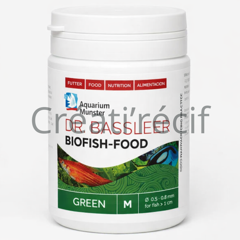DR.BASSLER GREEN M 150g – Nourriture poissons | Créati'Récif