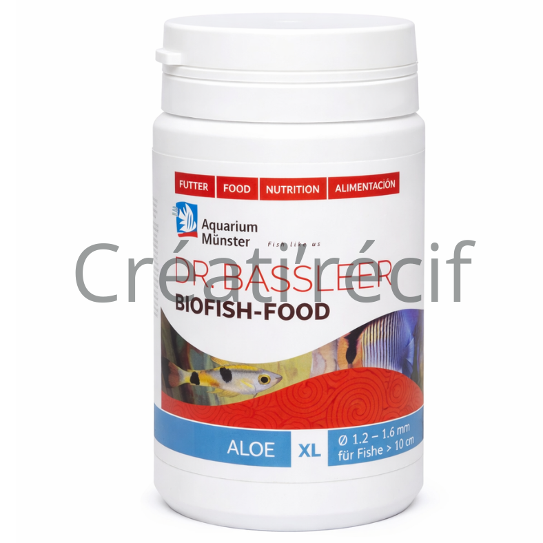 DR.BASSLEER ALOE XL 68g – Nourriture poissons | Créati'Récif