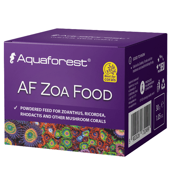 AQUAFOREST Zoa Food 30g – Nourriture coraux | Créati'Récif