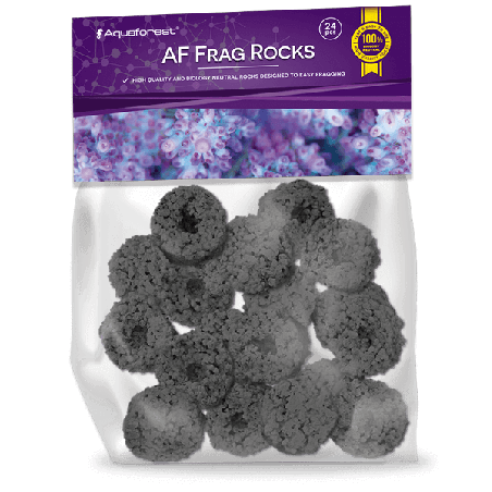 AQUAFOREST AF FRAGS ROCKS NOIR 24 pcs | Créati'Récif