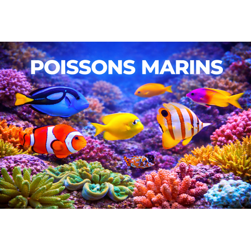Poissons marins pour aquarium récifal | Créati'Récif